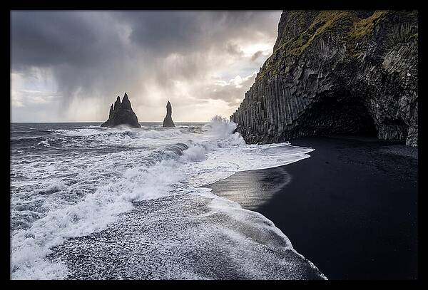 Reynisfjara Black Sand Beach Serenity