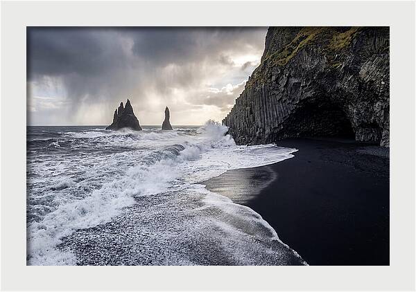 Reynisfjara Black Sand Beach Serenity