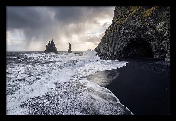 Reynisfjara Black Sand Beach Serenity