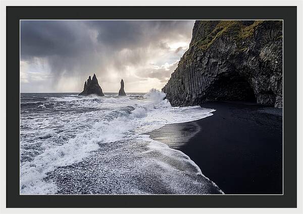 Reynisfjara Black Sand Beach Serenity
