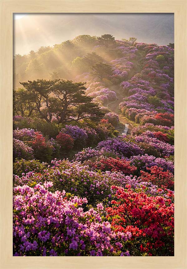 Rhododendron Bliss In Appalachia