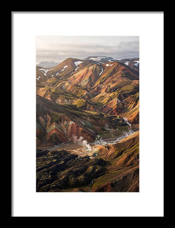 Rhyolite Mountains Of Landmannalaugar