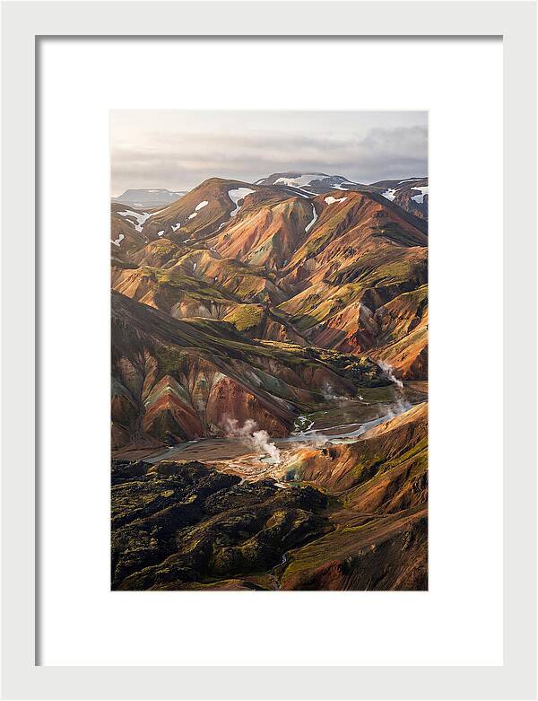 Rhyolite Mountains Of Landmannalaugar