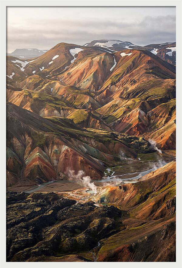Rhyolite Mountains Of Landmannalaugar