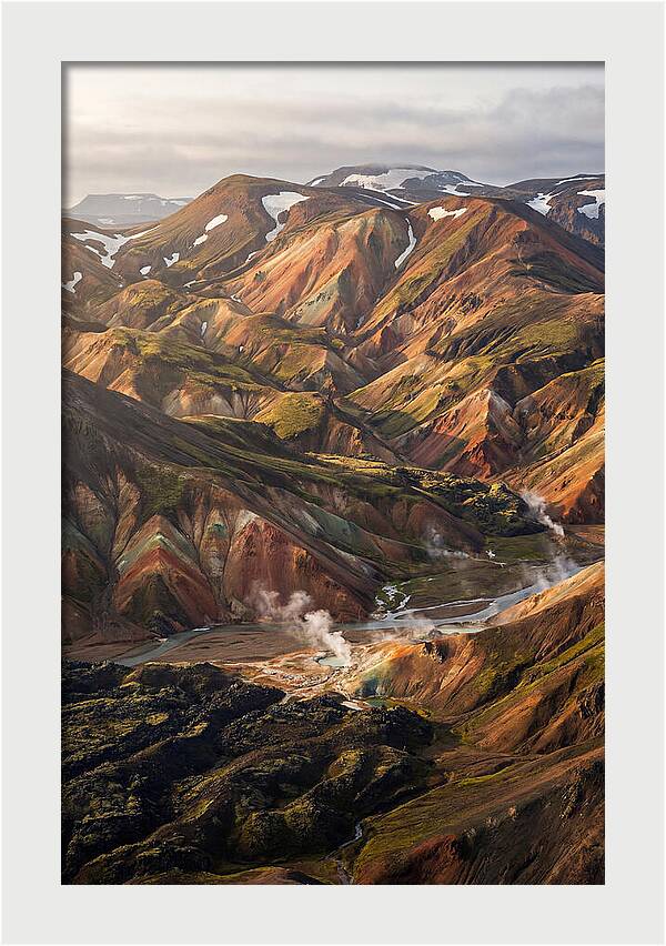 Rhyolite Mountains Of Landmannalaugar