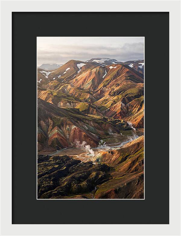 Rhyolite Mountains Of Landmannalaugar