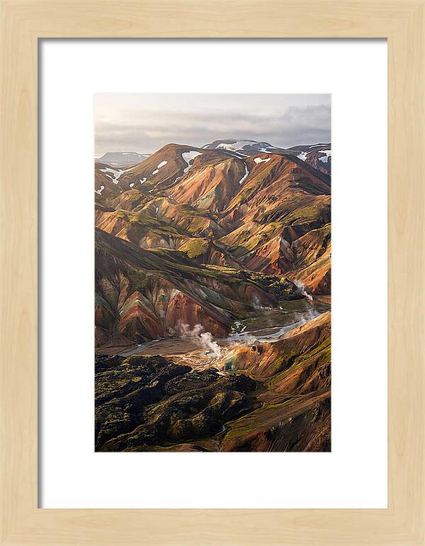 Rhyolite Mountains Of Landmannalaugar