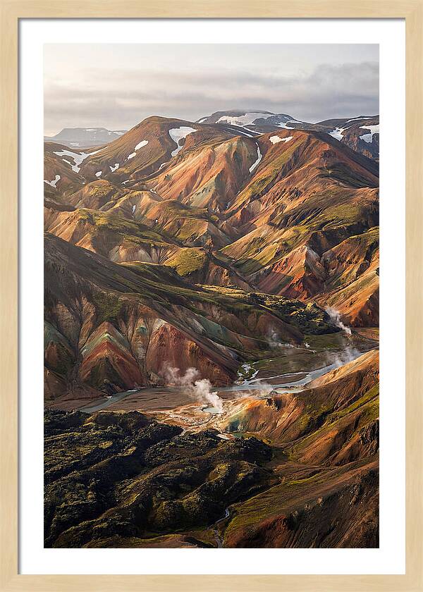 Rhyolite Mountains Of Landmannalaugar