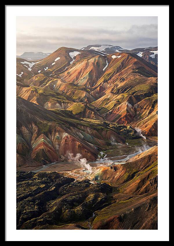 Rhyolite Mountains Of Landmannalaugar