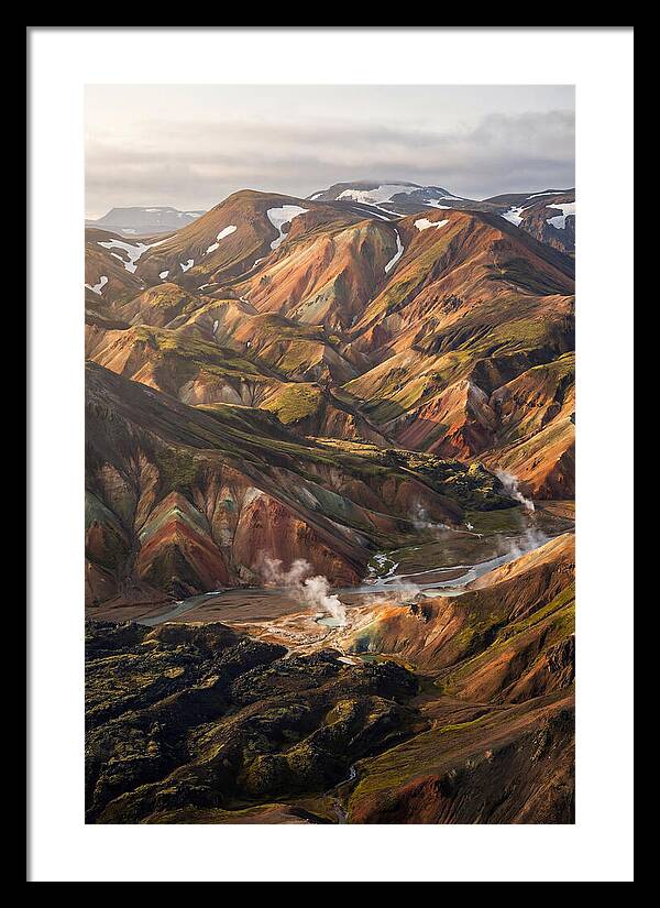 Rhyolite Mountains Of Landmannalaugar