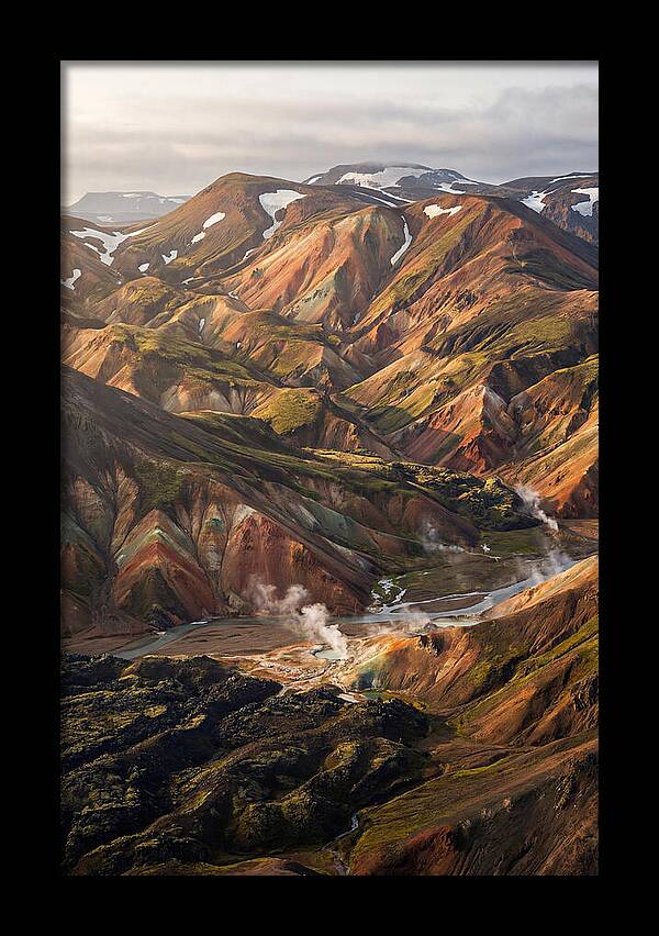 Rhyolite Mountains Of Landmannalaugar