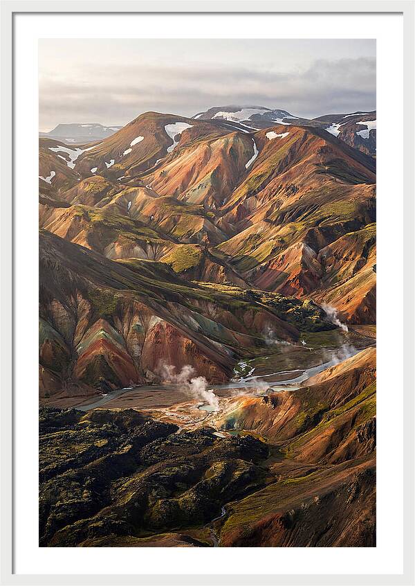 Rhyolite Mountains Of Landmannalaugar
