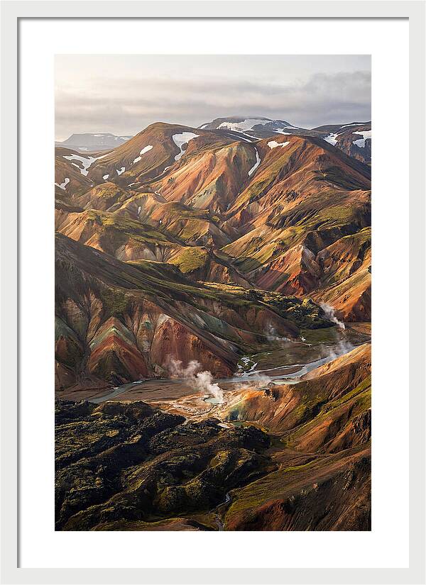 Rhyolite Mountains Of Landmannalaugar
