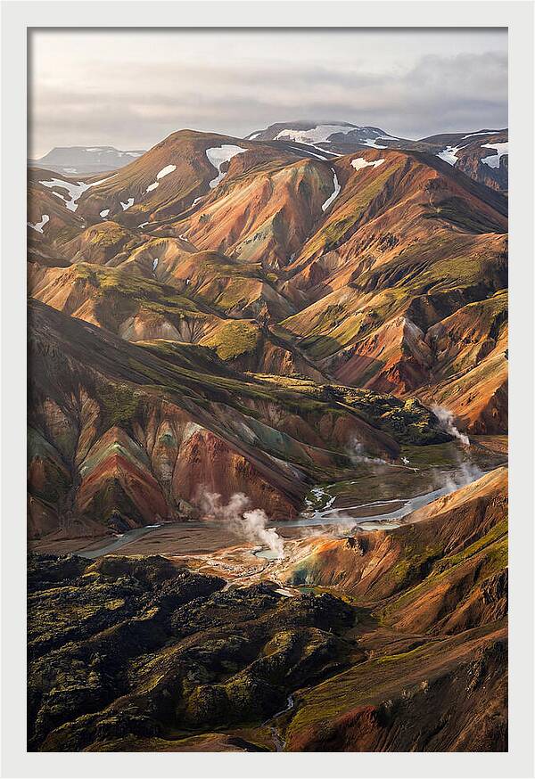 Rhyolite Mountains Of Landmannalaugar
