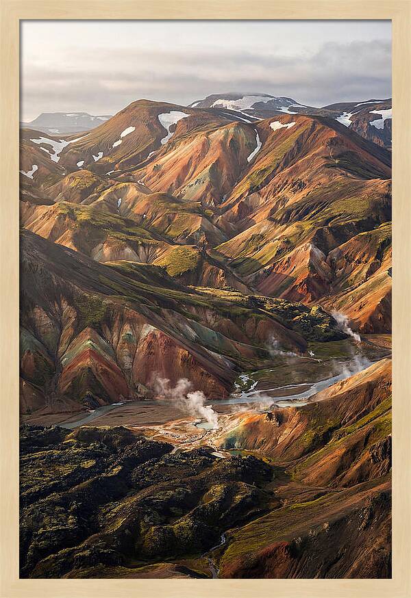 Rhyolite Mountains Of Landmannalaugar