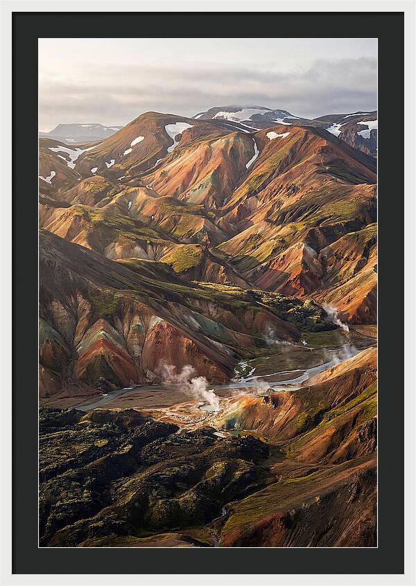 Rhyolite Mountains Of Landmannalaugar