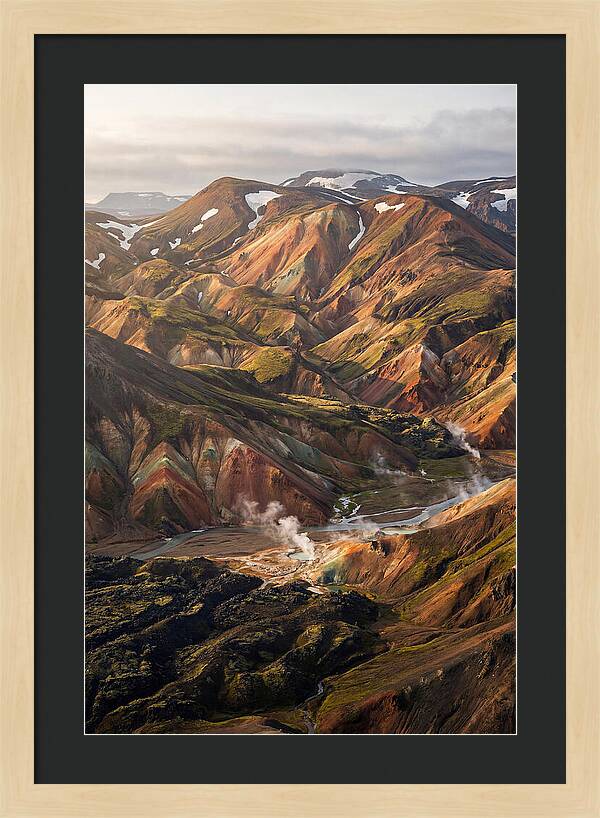 Rhyolite Mountains Of Landmannalaugar