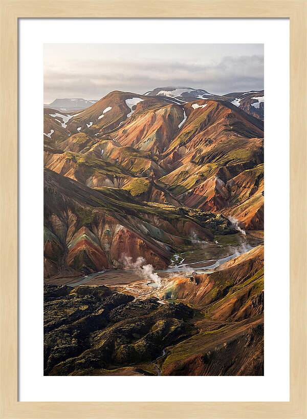 Rhyolite Mountains Of Landmannalaugar