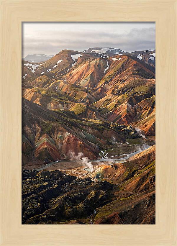 Rhyolite Mountains Of Landmannalaugar
