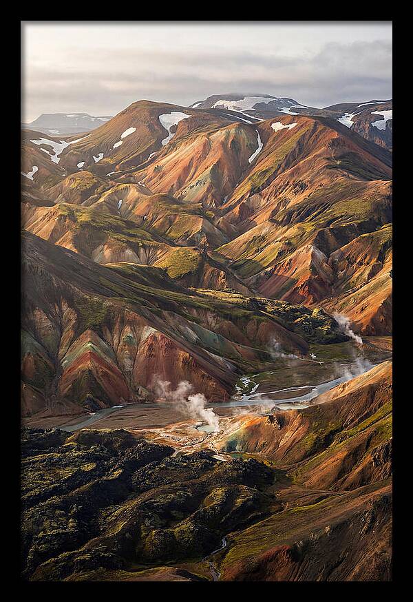 Rhyolite Mountains Of Landmannalaugar