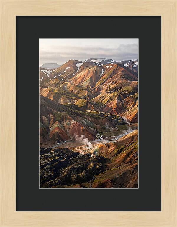 Rhyolite Mountains Of Landmannalaugar