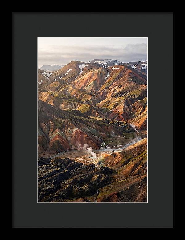 Rhyolite Mountains Of Landmannalaugar