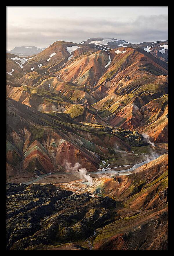 Rhyolite Mountains Of Landmannalaugar