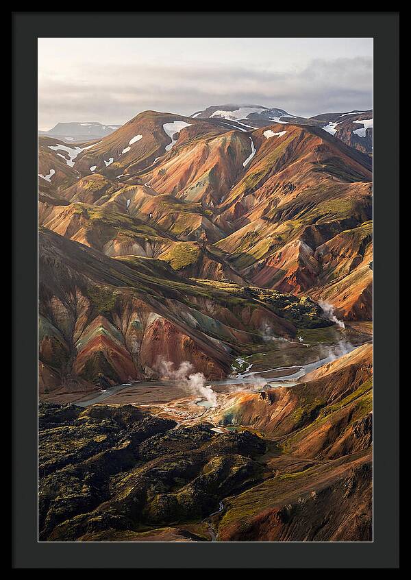 Rhyolite Mountains Of Landmannalaugar