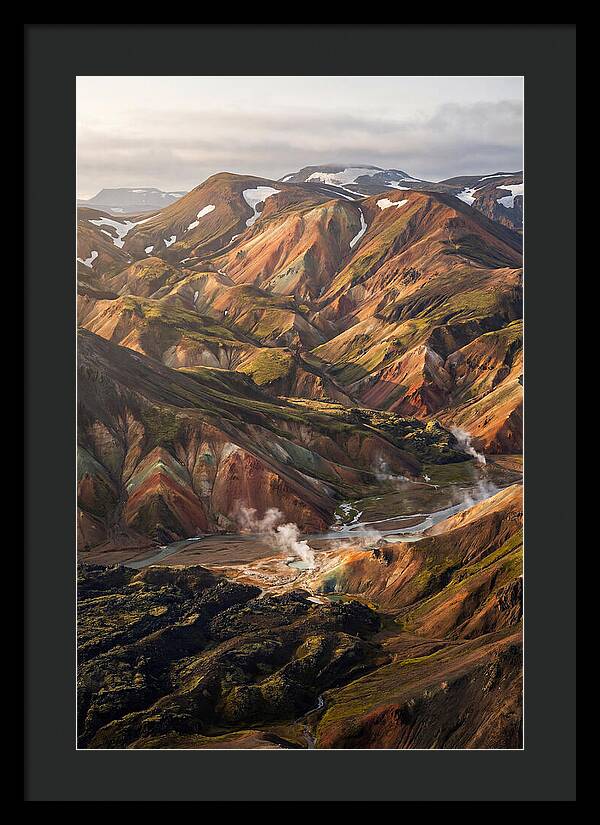 Rhyolite Mountains Of Landmannalaugar