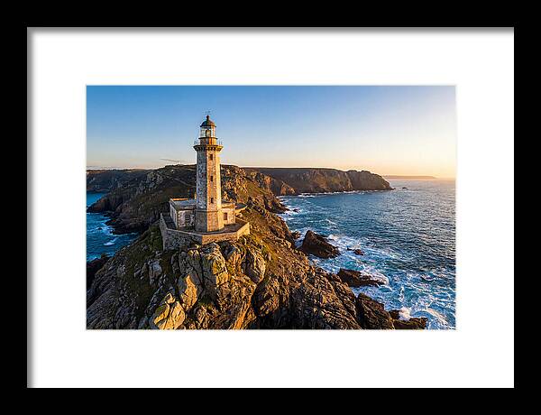 Ri Point Judith Lighthouse At Sunset