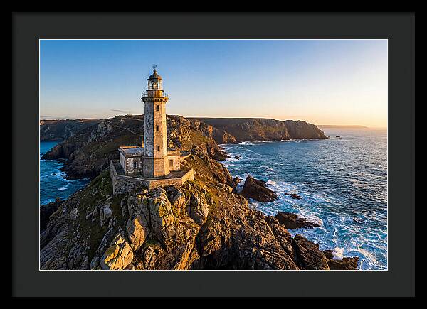 Ri Point Judith Lighthouse At Sunset