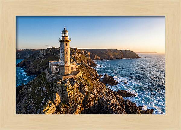 Ri Point Judith Lighthouse At Sunset