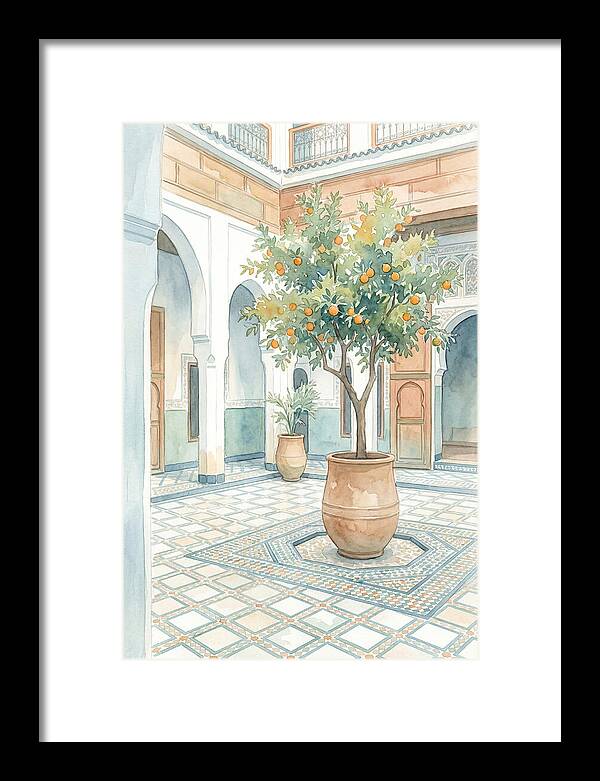 Riad Courtyard Serenity