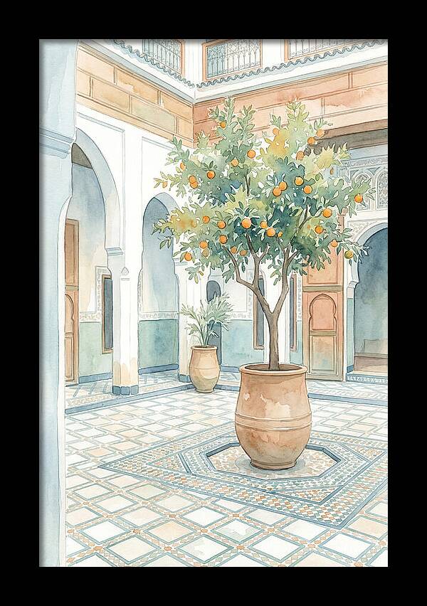 Riad Courtyard Serenity