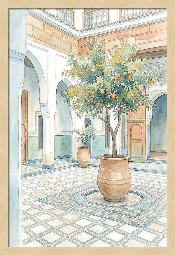 Riad Courtyard Serenity