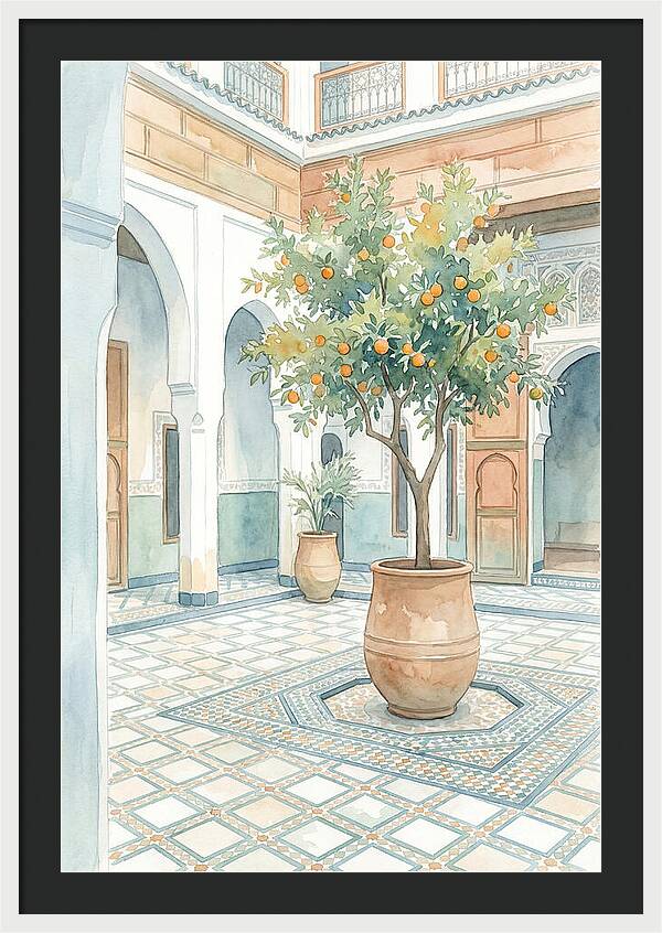 Riad Courtyard Serenity