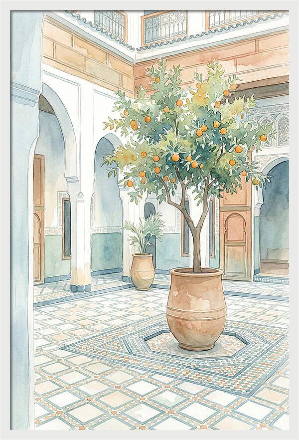 Riad Courtyard Serenity