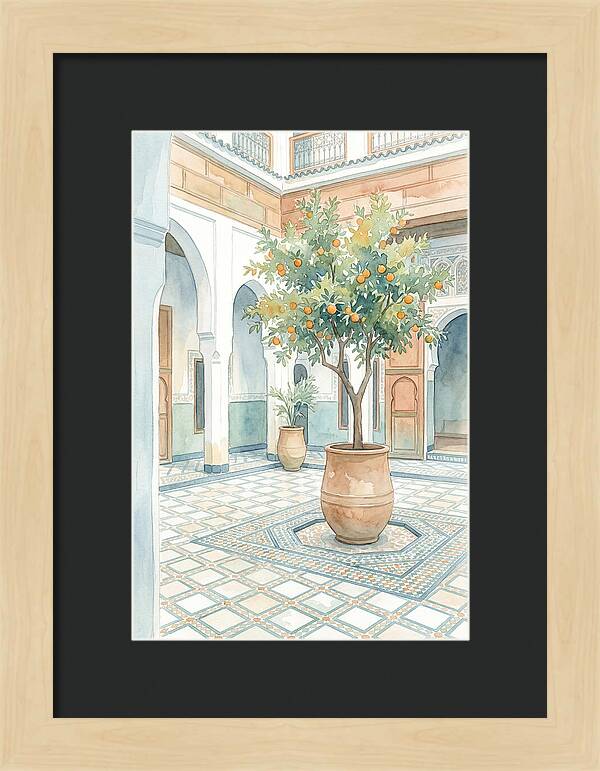 Riad Courtyard Serenity