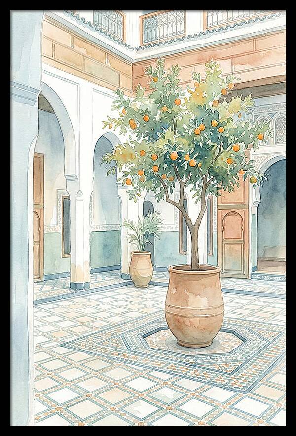 Riad Courtyard Serenity