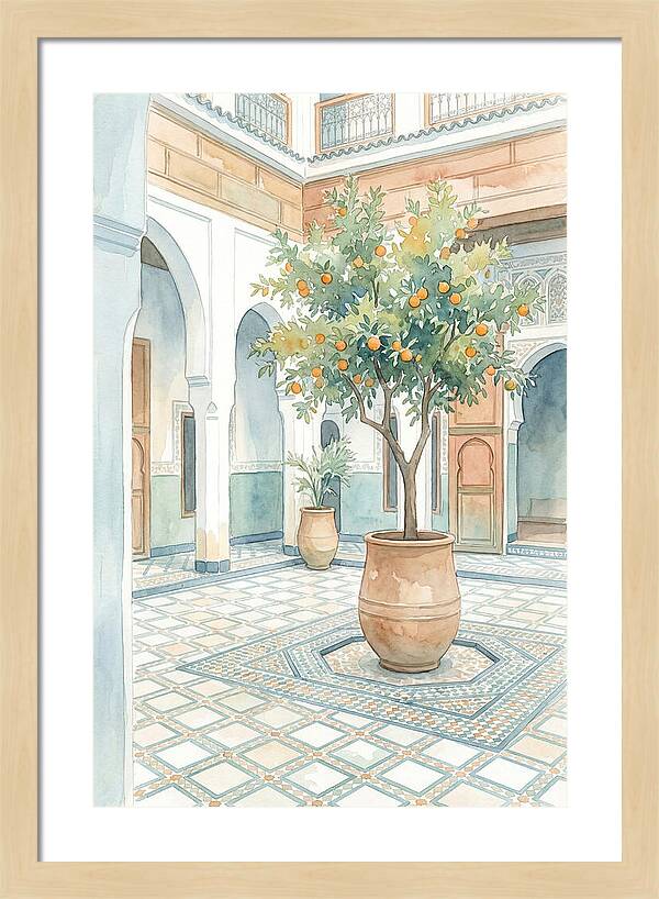 Riad Courtyard Serenity