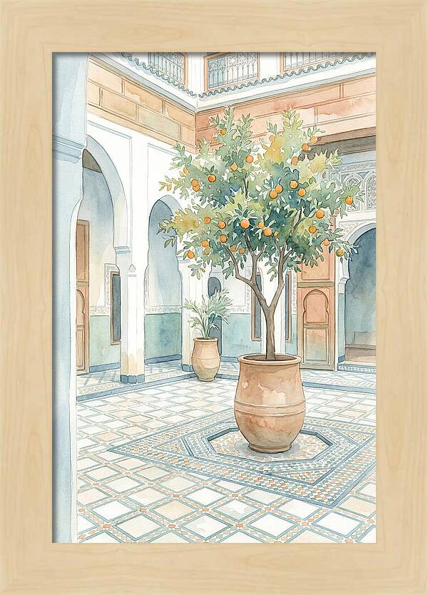 Riad Courtyard Serenity