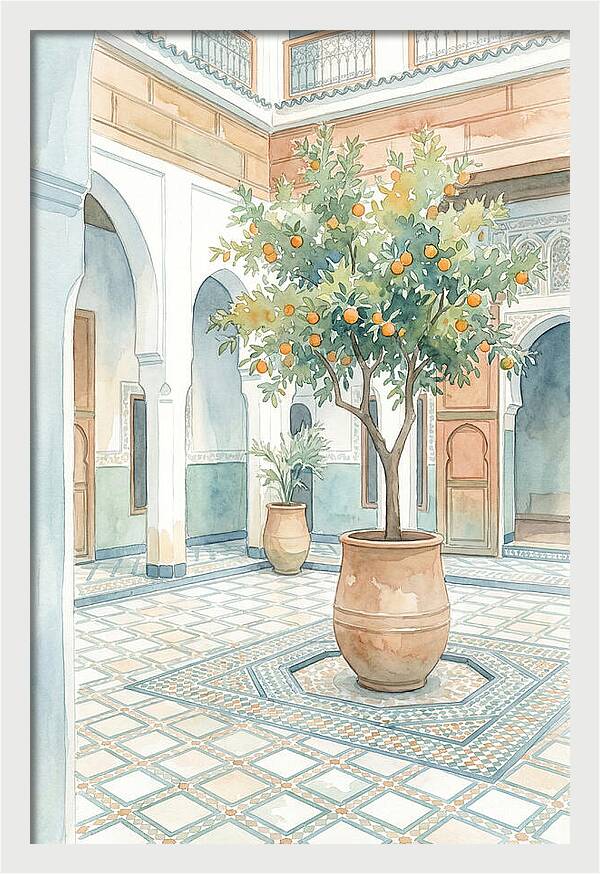 Riad Courtyard Serenity