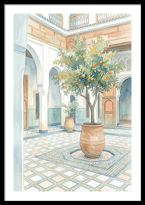 Riad Courtyard Serenity