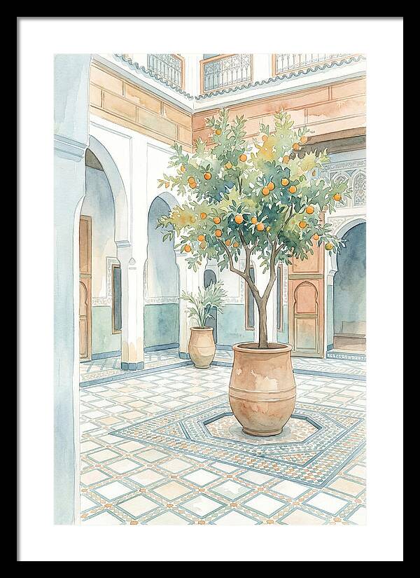 Riad Courtyard Serenity