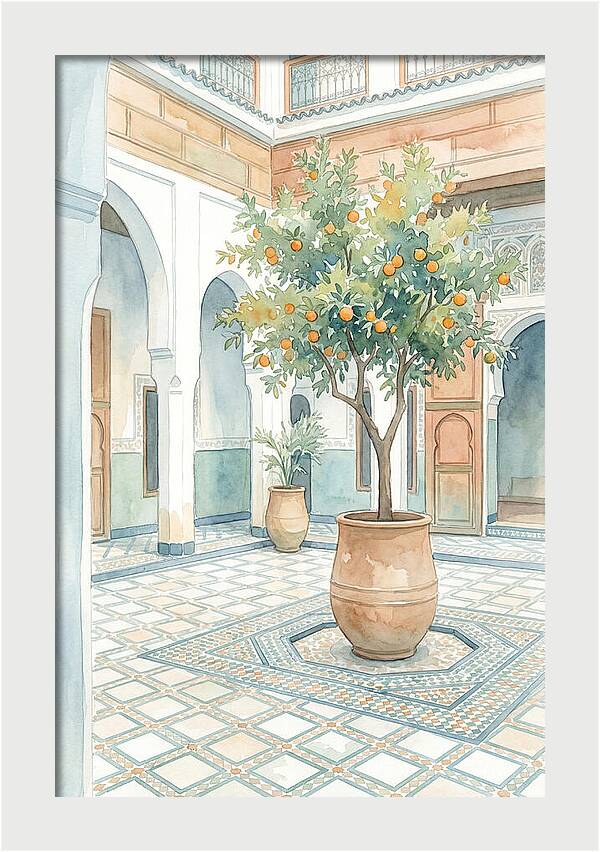 Riad Courtyard Serenity