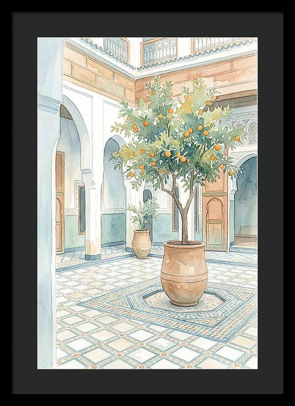 Riad Courtyard Serenity