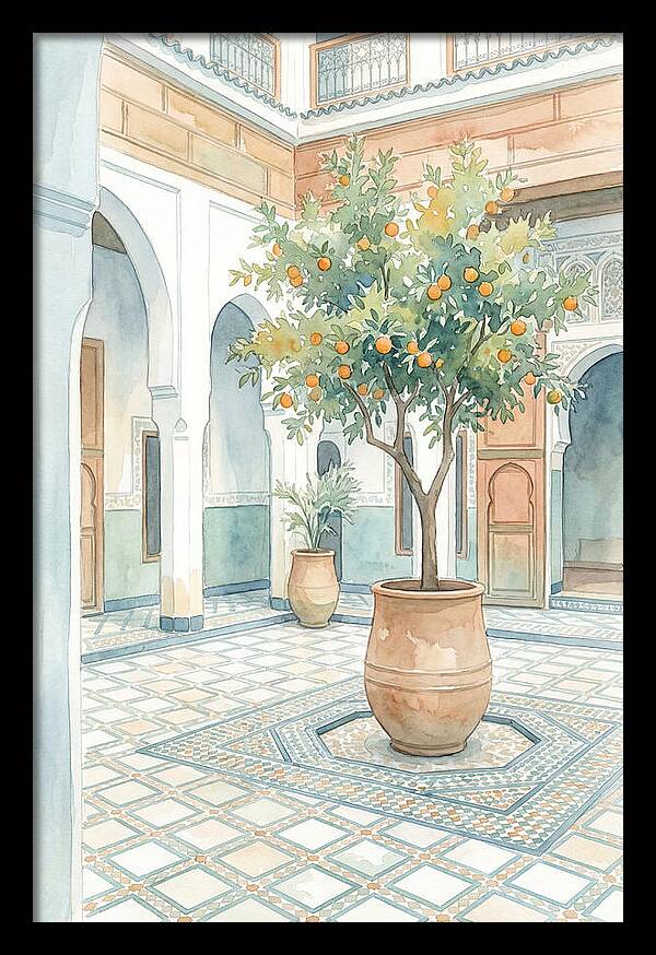 Riad Courtyard Serenity