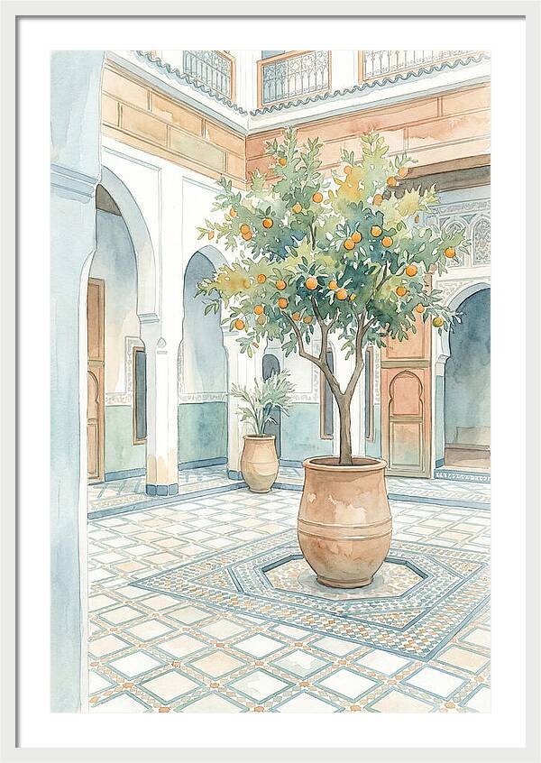 Riad Courtyard Serenity