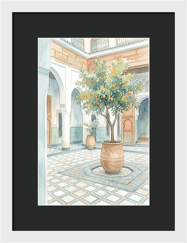 Riad Courtyard Serenity