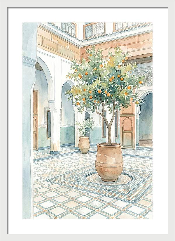 Riad Courtyard Serenity